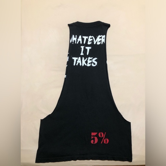 5% Nutrition “Love it Kill it” Black Custom Tank Top - Picture 3 of 3